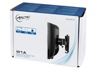 Miniatura zdjęcia: Arctic W1A Black - naścienny uchwyt do monitora 13" - 30" z technologią Quick-Fix