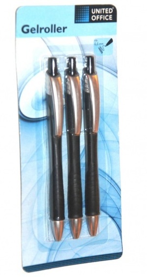 Miniatura produktu: Komplet trzech długopisów żelowych Miniatura produktu: Komplet trzech długopisów żelowych