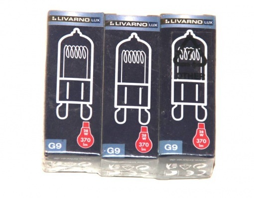 Żarówka G9 370 lm 28w 3 szt. Livarno