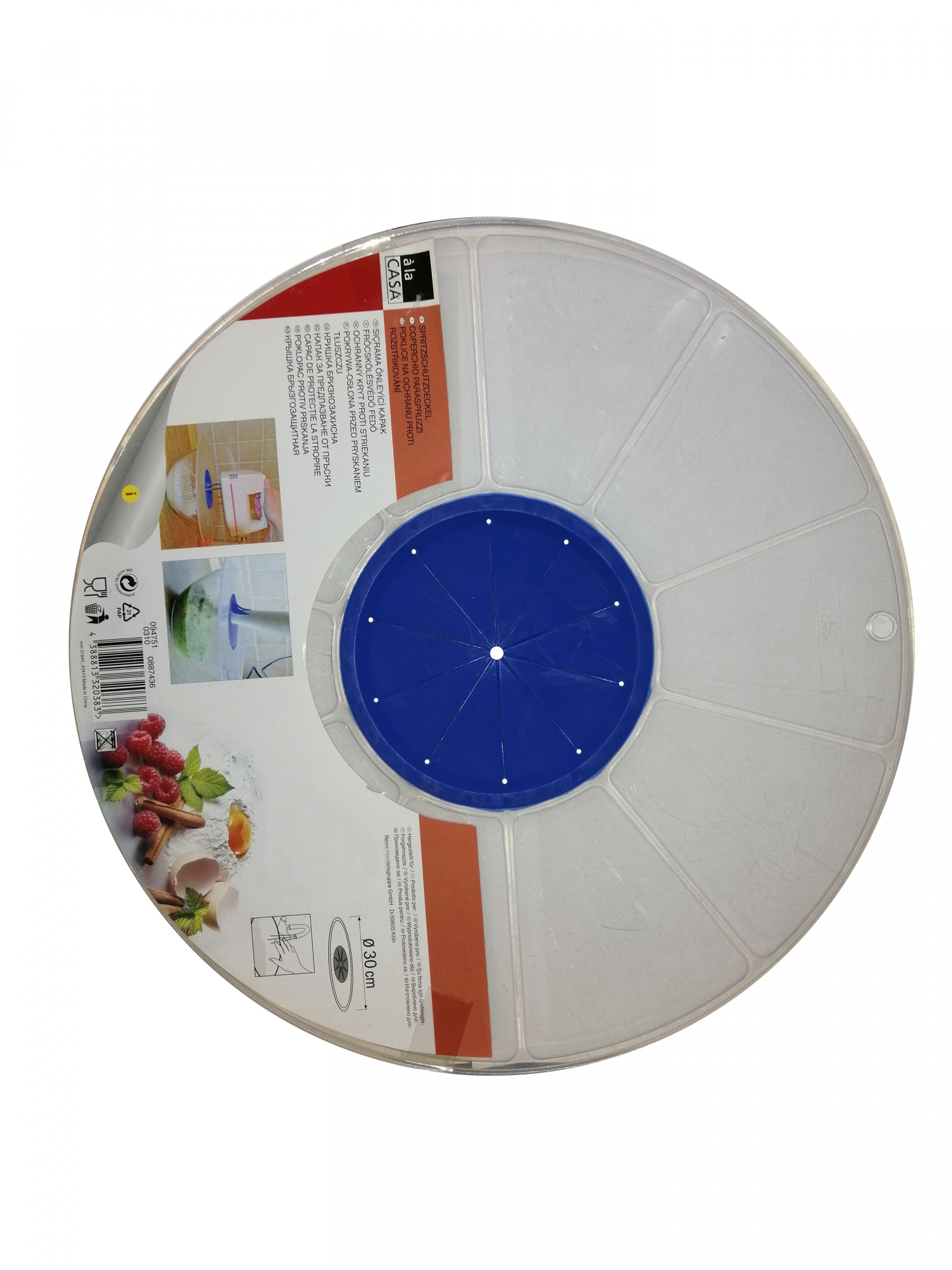 Pokrywa - osłona zabezpieczająca przed pryskaniem a’ la Casa Pokrywa - osłona zabezpieczająca przed pryskaniem a’ la Casa