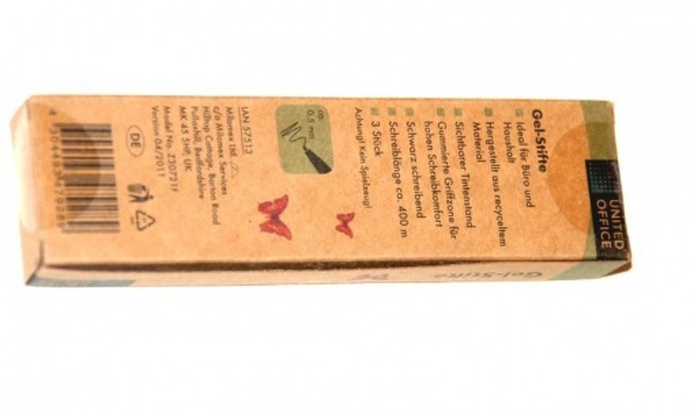 Zdjęcie produktu: Długopisy żelowe 3 szt.