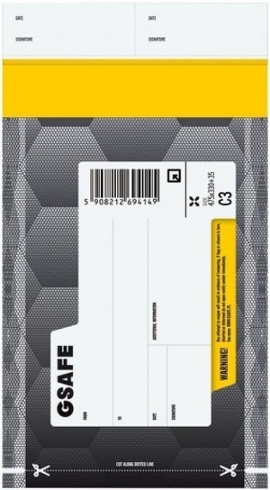 Miniatura produktu: Koperta bezpieczna C3 Transparentna