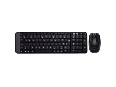 Miniatura produktu: Logitech 920-003168 Zestaw Wireless Desktop MK220