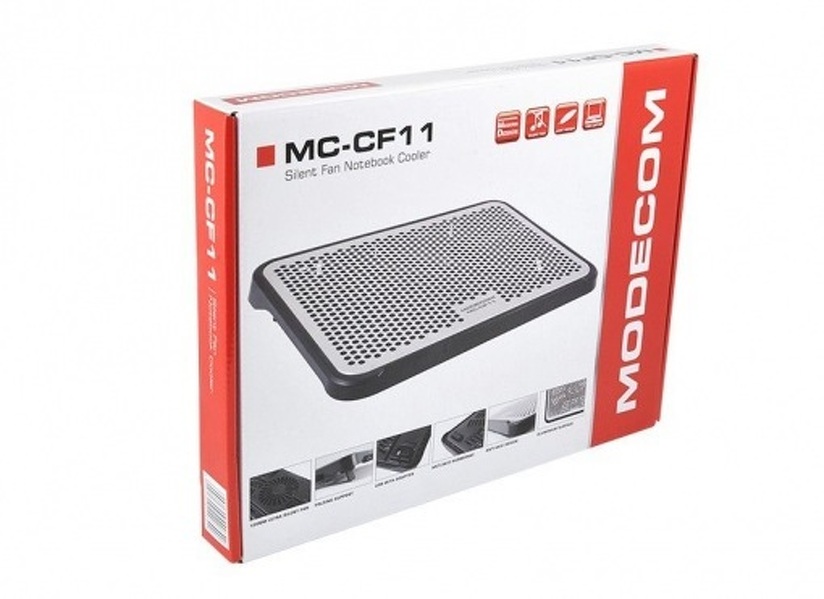 Zdjęcie produktu: PODSTAWKA CHŁODZĄCA POD LAPTOPA MODECOM SILENT FAN MC-CF11