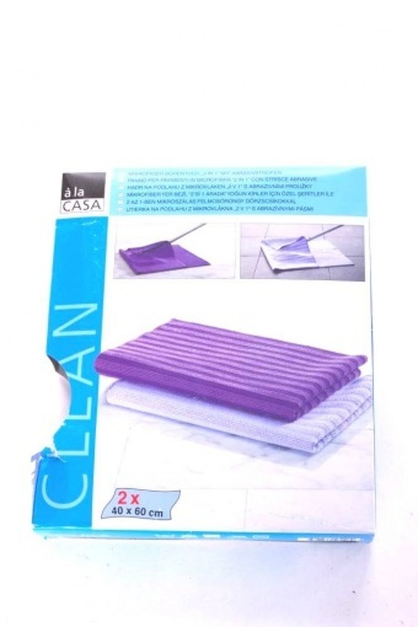 Zdjęcie produktu: Ścierka do podłogi z mikrowłókna "2 w 1" z paskami Sciernymi a'la Casa