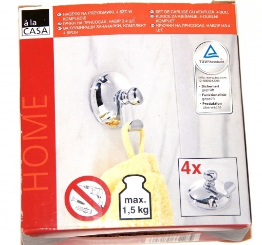 Haczyk na przyzsawki 4 szt. a'la Casa