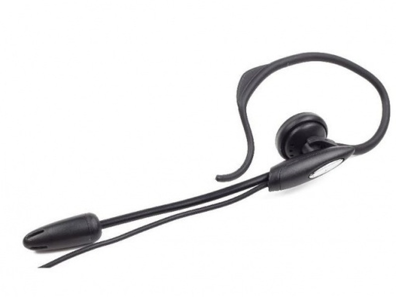 Zdjęcie produktu: Gembird słuchawka CHS-001 z mikrofonem (za ucho), czarna