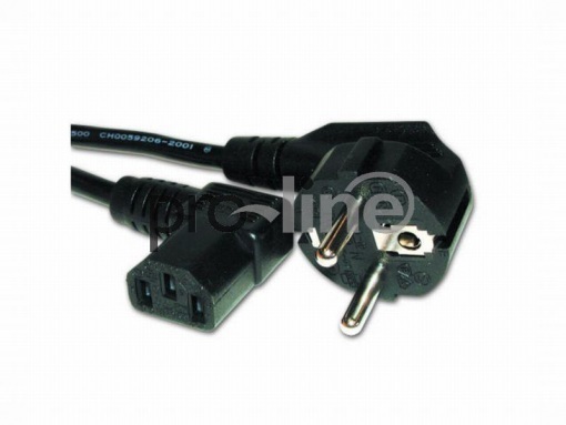 Gembird kabel zasilający 1.8m kątowy Euro/IEC C13