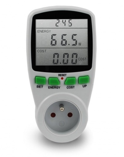 GreenBlue GB202, watomierz z LCD, miernik