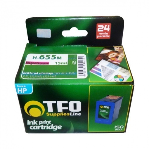 Tusz TFO H-655MR HP 655 (CZ111A) Magenta 12ml