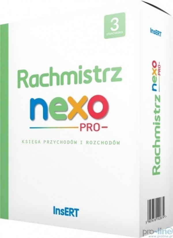 Zdjęcie produktu: InsERT Rachmistrz nexo PRO - licencja na nieograniczoną liczbę stanowisk i 20 podmiotów gospodarczych (tylko dla biur rachunkowych)