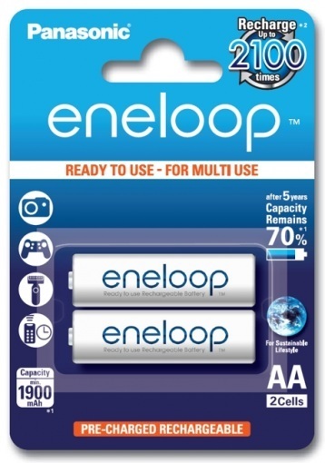 Panasonic Eneloop R6/AA 1900mAh - opak. 2 akumulatorki (BK-3MCCE-2BE)