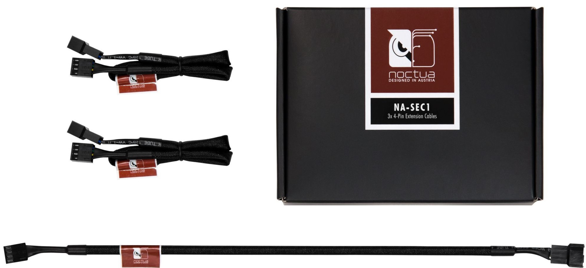 Noctua NA-SEC1 Przedłużacz 4-Pin PWM 30cm