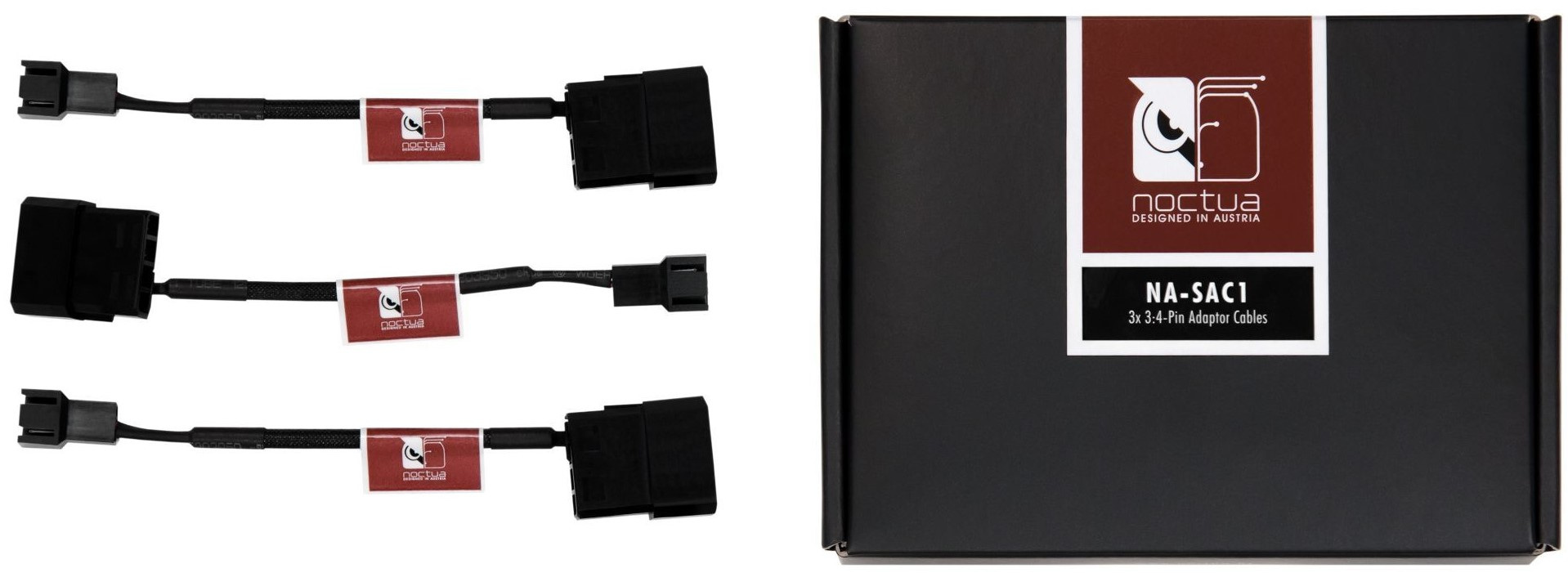 Noctua NA-SAC1 Adapter 4-Pin Molex- 3-Pin