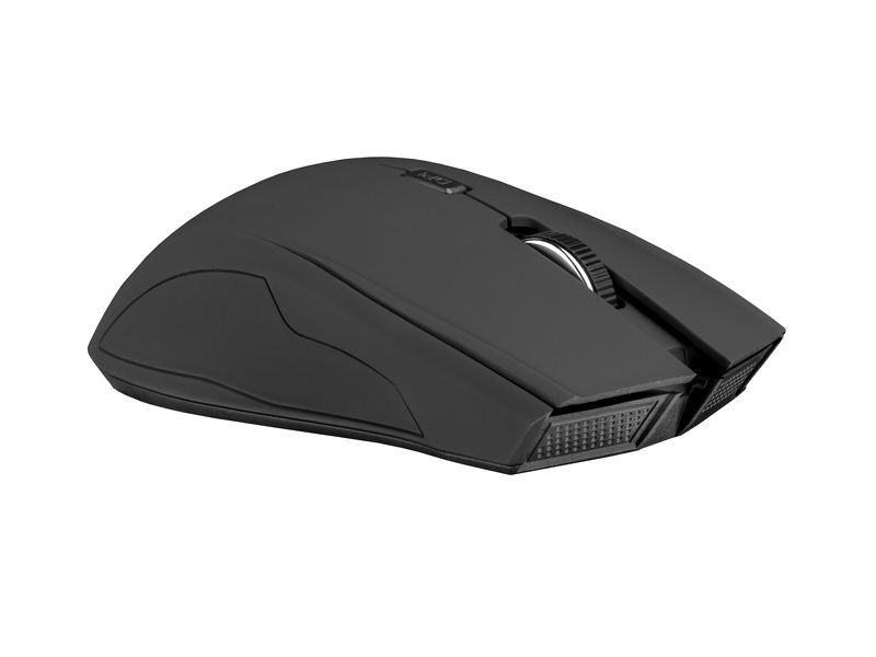 Zdjęcie produktu: Cicha mysz Natec Blackbird Silent Black Wireless Nano 2.4Ghz, Bezklikowa bezprzewodowa, NMY-0589