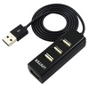Miniatura zdjęcia: Unitek HUB 4x USB 2.0 mini czarny (Y-2140)