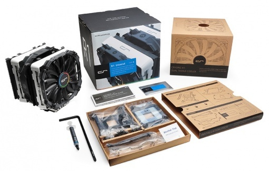 Zdjęcie produktu: Chłodzenie procesora Cryorig R1 Universal (CR-R1B) Zdjęcie produktu: Chłodzenie procesora Cryorig R1 Universal (CR-R1B)