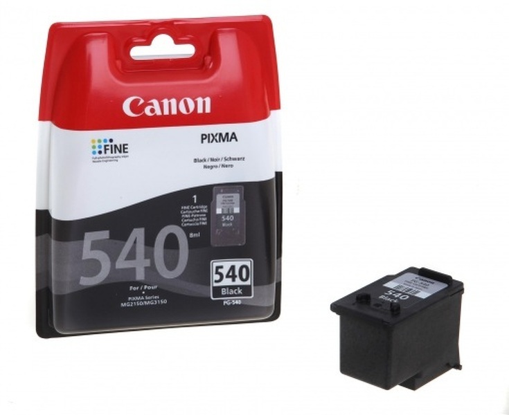 Zdjęcie produktu: Tusz Canon 540 PG-540 Black 5225B005 !