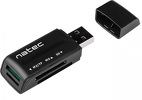 Miniatura zdjęcia: Czytnik kart Natec Mini Ant 3 Black USB 2.0 SDHC, mmC, M2, MicroSD, NCZ-0560 Miniatura zdjęcia: Czytnik kart Natec Mini Ant 3 Black USB 2.0 SDHC, mmC, M2, MicroSD, NCZ-0560