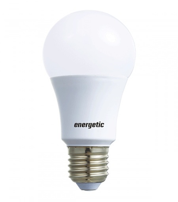 Zdjęcie produktu: Żarówka LED Energetic A60 Mleczna SMD 2700k, 6,5W (odpowiednik 40W) 470lm, E27