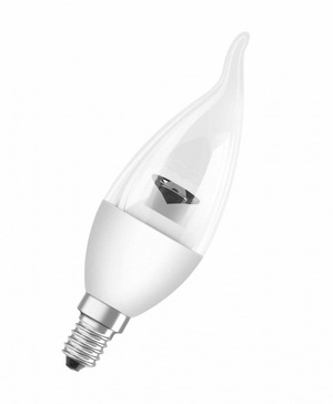 Miniatura produktu: Osram LED Star Classic BA 25 Clear E14 (zamiennik 25W) 250lm, 3.8W, 2700K Miniatura produktu: Osram LED Star Classic BA 25 Clear E14 (zamiennik 25W) 250lm, 3.8W, 2700K