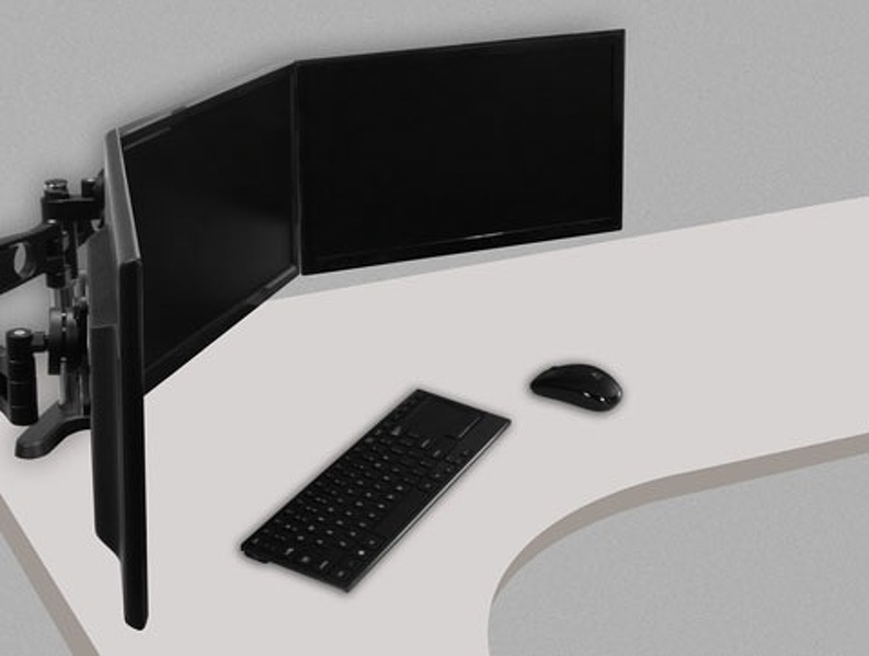 Zdjęcie produktu: Arctic Z3 Pro Black stojak pod trzy monitory (ORAEQ-MA013EU-GBA01)