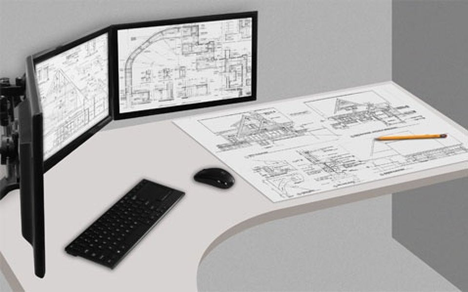 Zdjęcie produktu: Arctic Z3 Pro Black stojak pod trzy monitory (ORAEQ-MA013EU-GBA01)