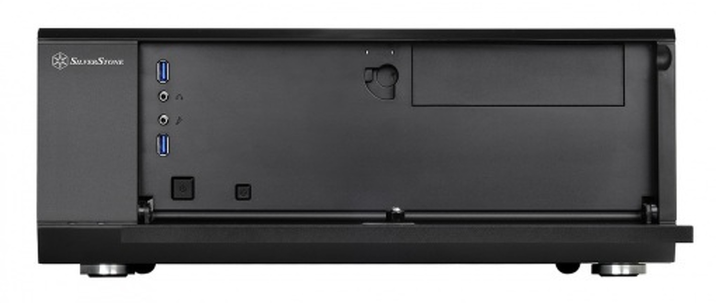 Zdjęcie produktu: Obudowa SilverStone Grandia GD10 Czarna HTPC (SST-GD10B)