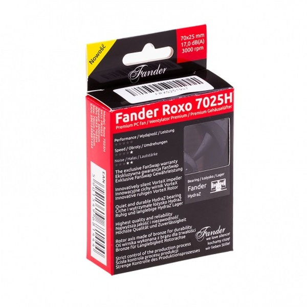 Zdjęcie produktu: Fander Roxo 7025H 70mm FRX3-7025H