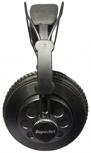SuperLux HD668B, czarne słuchawki wokółuszne