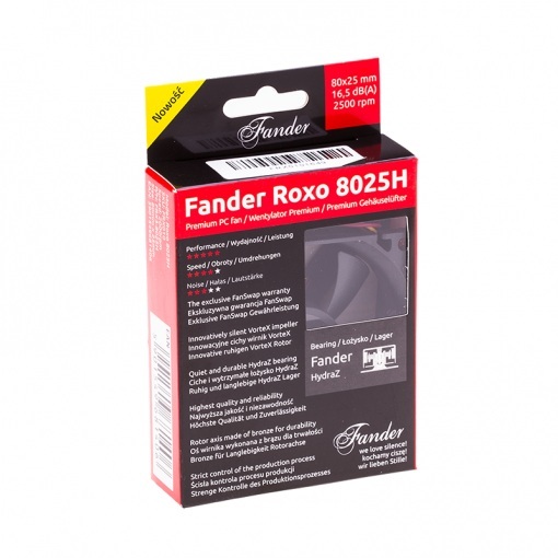 Fander Roxo 8025H 80mm FRX3-8025H Fander Roxo 8025H 80mm FRX3-8025H
