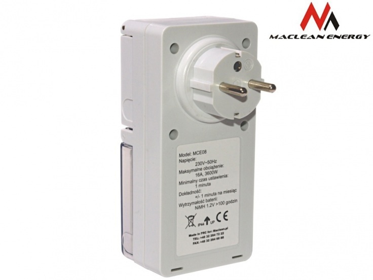 Maclean MCE08, zewnętrzny Timer cyfrowy