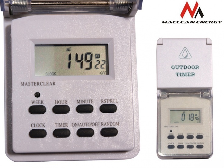 Maclean MCE08, zewnętrzny Timer cyfrowy