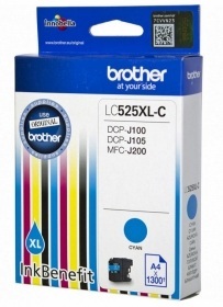 Tusz Brother .LC525XLC LC-525XL-C Cyan 1300stron