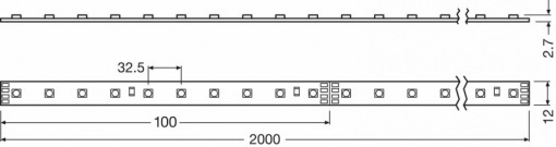 Osram Lightify Flex RGBW 18W 839lm 2m, inteligentna taśma LED systemu Lightify Osram Lightify Flex RGBW 18W 839lm 2m, inteligentna taśma LED systemu Lightify
