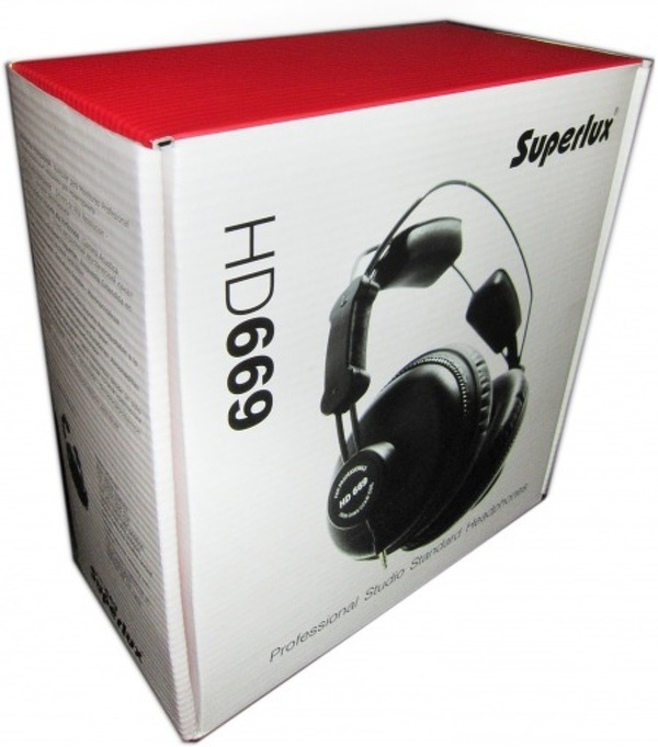 Zdjęcie produktu: SuperLux HD669, studyjne słuchawki nauszne