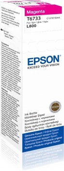 Butelka z tuszem Epson T6733 C13T67334A Magenta L800 70ml !