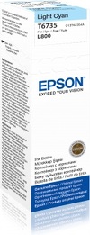 Miniatura zdjęcia: Butelka z tuszem Epson T6735 C13T67354A LightCyan L800 70ml