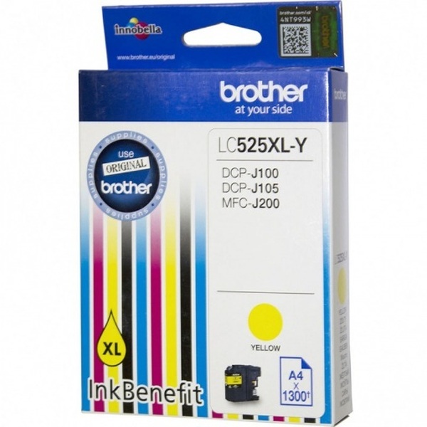 Zdjęcie produktu: Tusz Brother .LC525XLY LC-525XL-Y Yellow 1300stron