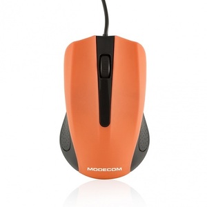 Miniatura produktu: Mysz Modecom Optyczna M9 BLACK-ORANGE