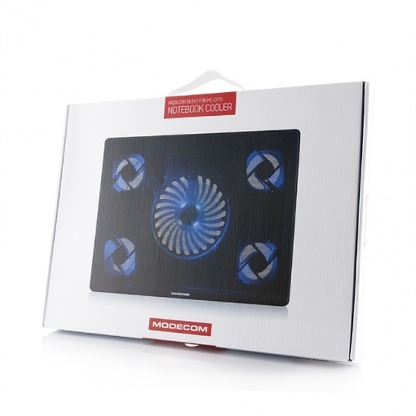 Zdjęcie produktu: Modecom PODSTAWKA CHŁODZĄCA POD LAPTOPA MODECOM SILENT FAN MC-CF15 Zdjęcie produktu: Modecom PODSTAWKA CHŁODZĄCA POD LAPTOPA MODECOM SILENT FAN MC-CF15