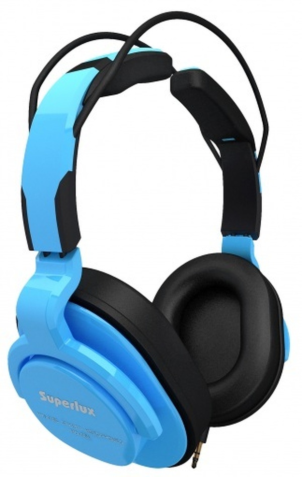 Zdjęcie produktu: SuperLux HD661 Blue, zamknięte słuchawki nauszne