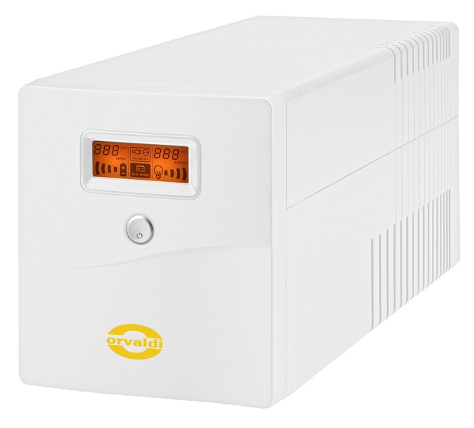 Zdjęcie produktu: Zasilacz UPS Orvaldi MC-1000 UPS 1000VA 700W Sinus LCD USB AVR