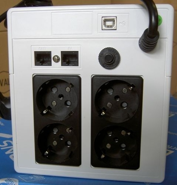 Zdjęcie produktu: Zasilacz UPS Orvaldi MC-1000 UPS 1000VA 700W Sinus LCD USB AVR