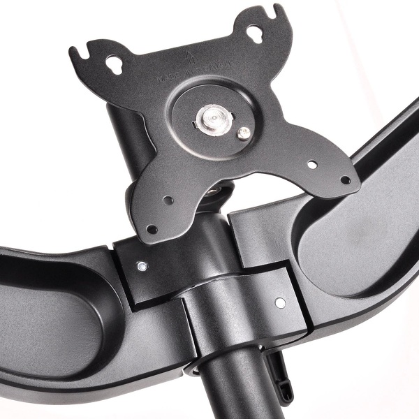 Zdjęcie produktu: SilverStone ARM31 (SST-ARM31BS) stojak pod trzy monitory (przykręcany do krawędzi biurka)