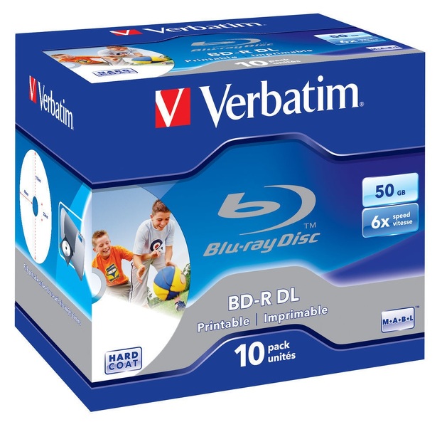 Zdjęcie produktu: Verbatim BD-R DL 50GB x6 10szt. do nadruku wide glossy