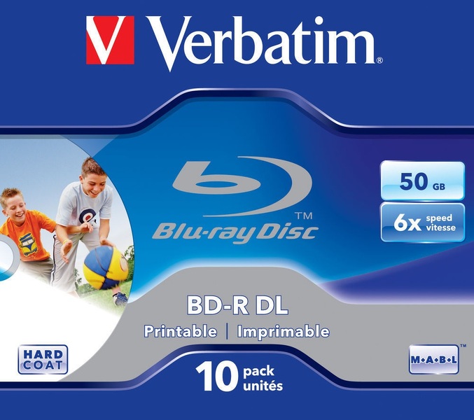 Zdjęcie produktu: Verbatim BD-R DL 50GB x6 10szt. do nadruku wide glossy
