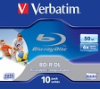 Miniatura zdjęcia: Verbatim BD-R DL 50GB x6 10szt. do nadruku wide glossy