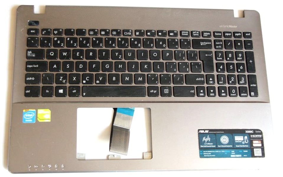 Zdjęcie produktu: ASUS X550 Obudowa palmrest Zdjęcie produktu: ASUS X550 Obudowa palmrest