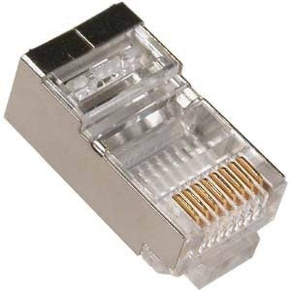 Zdjęcie produktu: Gembird PLUG5SP, wtyk sieciowy RJ-45 RJ45 Ekran (100szt)